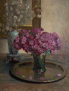 Georges Jansoone Still life with flowers oil painting